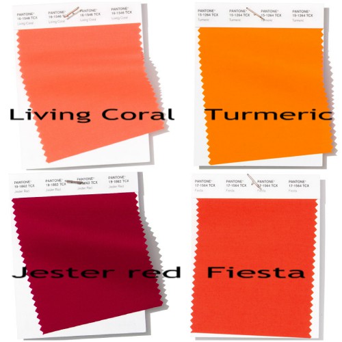 Pantone 2019 - core colors